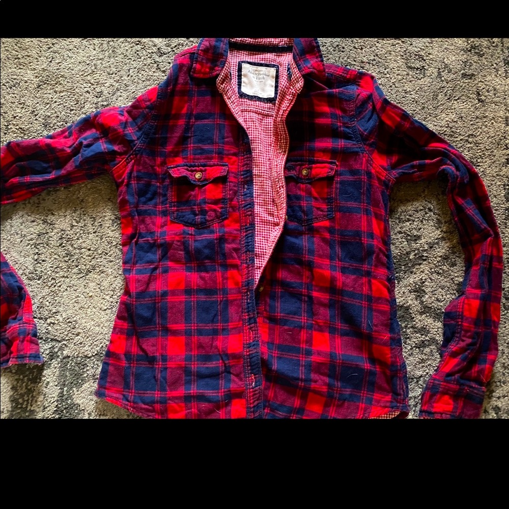 Abercrombie & Fitch flannel
